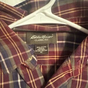 Mens Eddie Bauer Relaxed Fit Flannel
